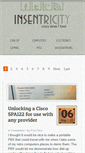 Mobile Screenshot of insentricity.com